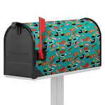 Japanese Sushi And Rolls Pattern Print Mailbox Cover