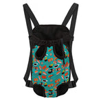 Japanese Sushi And Rolls Pattern Print Pet Carrier Backpack