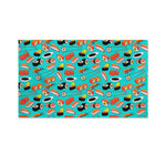 Japanese Sushi And Rolls Pattern Print Polyester Flag