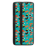 Japanese Sushi And Rolls Pattern Print Refrigerator Handle Covers