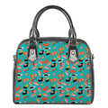 Japanese Sushi And Rolls Pattern Print Shoulder Handbag