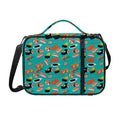 Japanese Sushi And Rolls Pattern Print Shoulder Strap Bible Bag