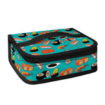 Japanese Sushi And Rolls Pattern Print Small Lunch Bag