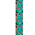 Japanese Sushi And Rolls Pattern Print Table Runner