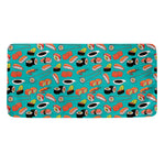 Japanese Sushi And Rolls Pattern Print Towel