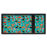 Japanese Sushi And Rolls Pattern Print Trifold Wallet
