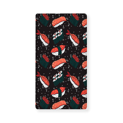 Japanese Sushi Pattern Print Baby Crib Sheet