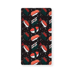 Japanese Sushi Pattern Print Baby Crib Sheet