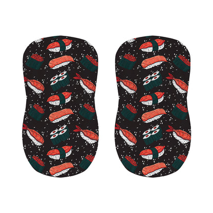 Japanese Sushi Pattern Print Bar Stool Covers