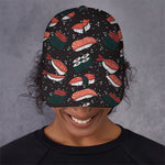 Japanese Sushi Pattern Print Baseball Cap
