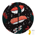 Japanese Sushi Pattern Print Basketball