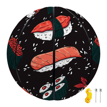 Japanese Sushi Pattern Print Basketball