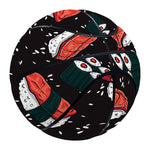 Japanese Sushi Pattern Print Basketball