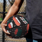 Japanese Sushi Pattern Print Basketball