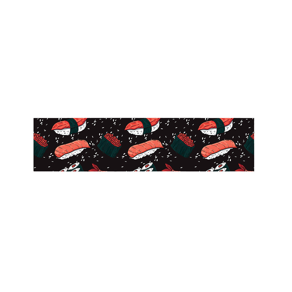 Japanese Sushi Pattern Print Bed Runner