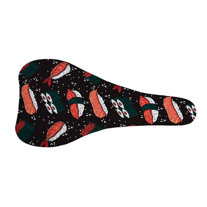 Japanese Sushi Pattern Print Bicycle Seat Cover