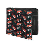 Japanese Sushi Pattern Print Bifold Wallet