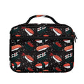 Japanese Sushi Pattern Print Briefcase Bible Bag