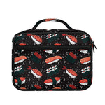 Japanese Sushi Pattern Print Briefcase Bible Bag