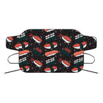 Japanese Sushi Pattern Print Car Windshield Snow Cover