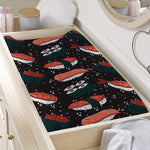 Japanese Sushi Pattern Print Changing Pad Cover
