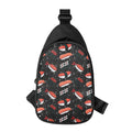 Japanese Sushi Pattern Print Sling Bag