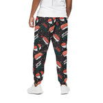 Japanese Sushi Pattern Print Cotton Pants