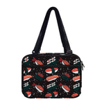 Japanese Sushi Pattern Print Double Strap Bible Bag