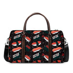 Japanese Sushi Pattern Print Duffle Bag