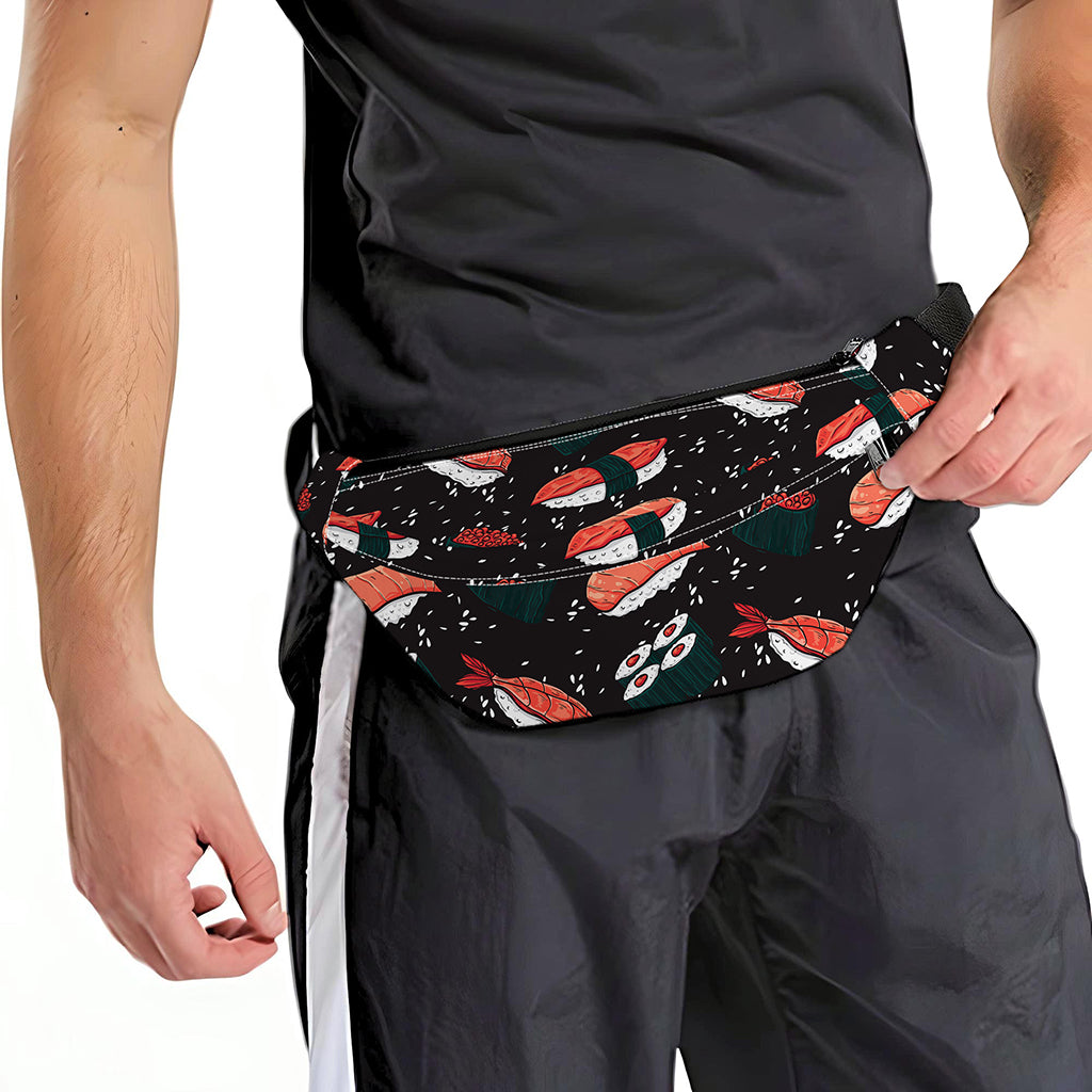 Japanese Sushi Pattern Print Fanny Pack