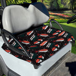 Japanese Sushi Pattern Print Golf Cart Seat Cover