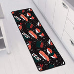 Japanese Sushi Pattern Print Long Kitchen Mat