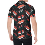 Japanese Sushi Pattern Print Men's Shirt