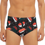 Japanese Sushi Pattern Print Men's Triangle Swim Briefs