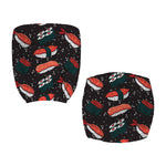 Japanese Sushi Pattern Print Office Chair Cover