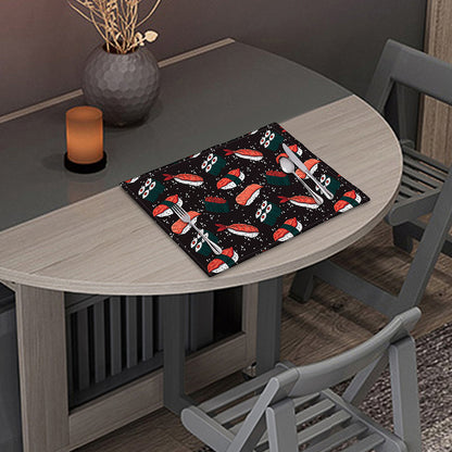 Japanese Sushi Pattern Print Placemat