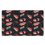Japanese Sushi Pattern Print Polyester Doormat