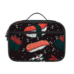 Japanese Sushi Pattern Print Portable Lunch Bag