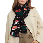 Japanese Sushi Pattern Print Scarf