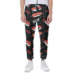 Japanese Sushi Pattern Print Scuba Joggers