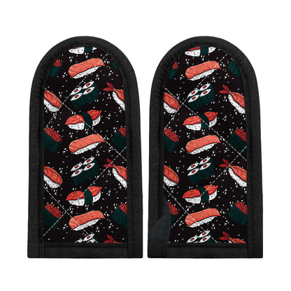 Japanese Sushi Pattern Print Skillet Handle Cover