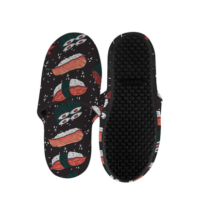 Japanese Sushi Pattern Print Slippers