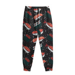 Japanese Sushi Pattern Print Sweatpants