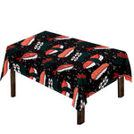Japanese Sushi Pattern Print Tablecloth
