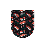 Japanese Sushi Pattern Print Toilet Lid Cover