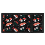 Japanese Sushi Pattern Print Trifold Wallet