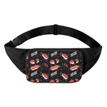 Japanese Sushi Pattern Print Waist Bag