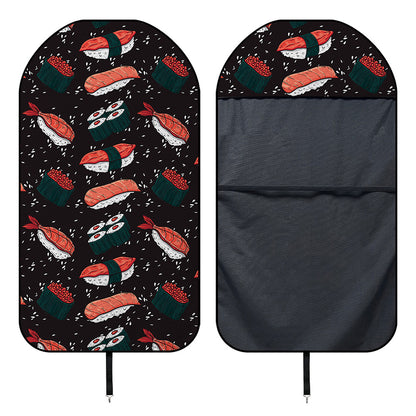 Japanese Sushi Pattern Print Waterproof Car Seat Cover