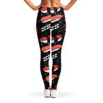 Japanese Sushi Pattern Print Women's Leggings
