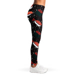 Japanese Sushi Pattern Print Women's Leggings